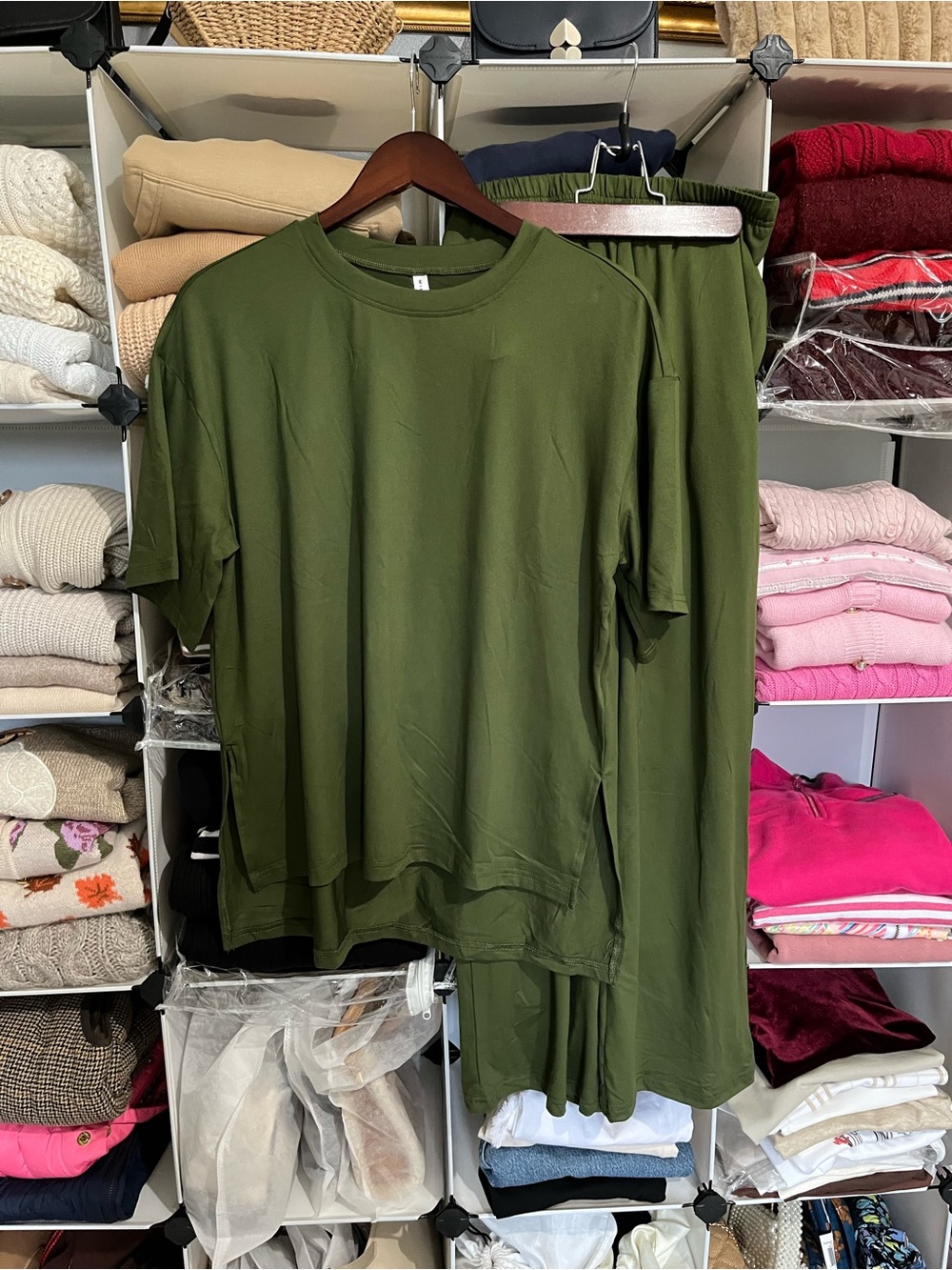 NWT Olive Green Lounge Set
